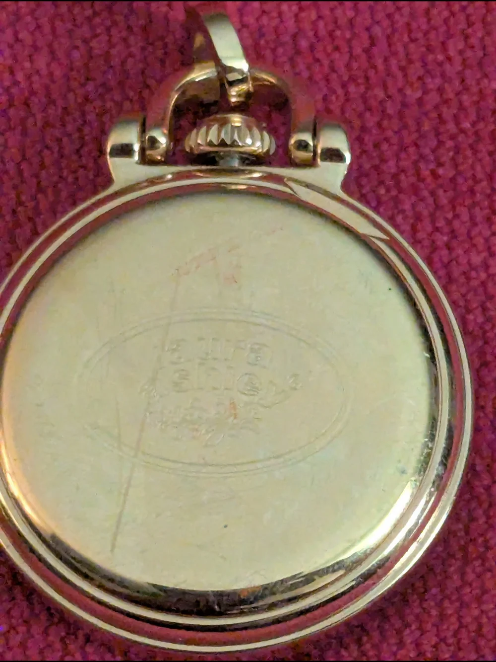 Laura Ashley Gold Pocket Watch Charm